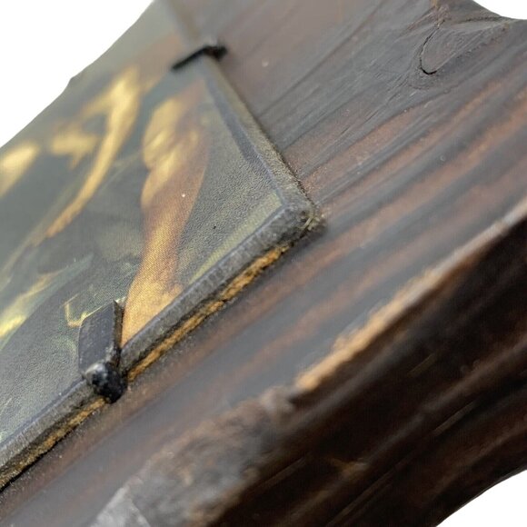 Apollo in the Forge of Vulcan Diego Velazquez Carved Wooden Wall Art Spain - Picture 5 of 6